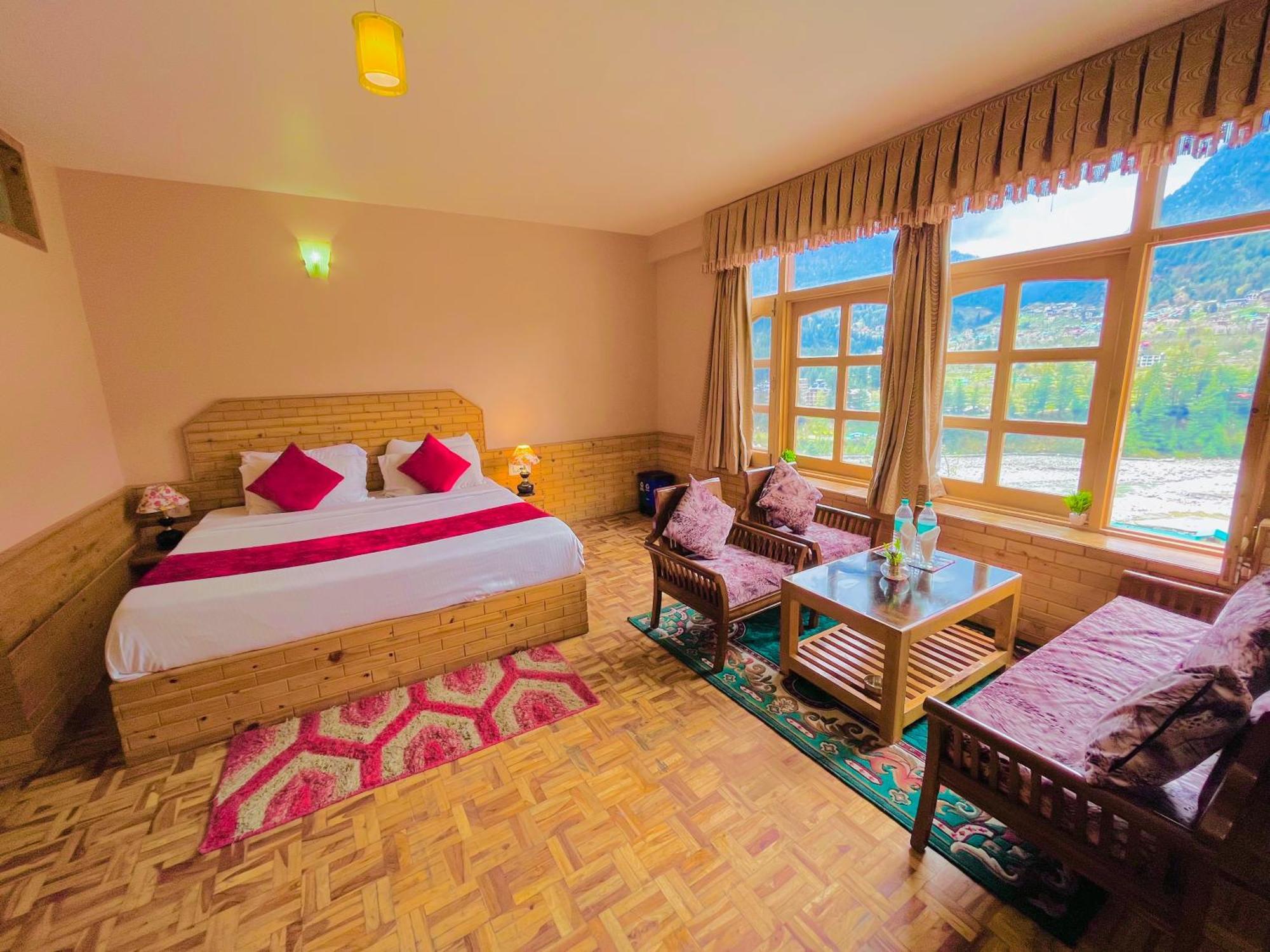 Snow Clad Riverview Hotel & Resort, Manali Manāli Exterior foto